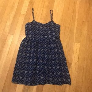 navy blue sundress